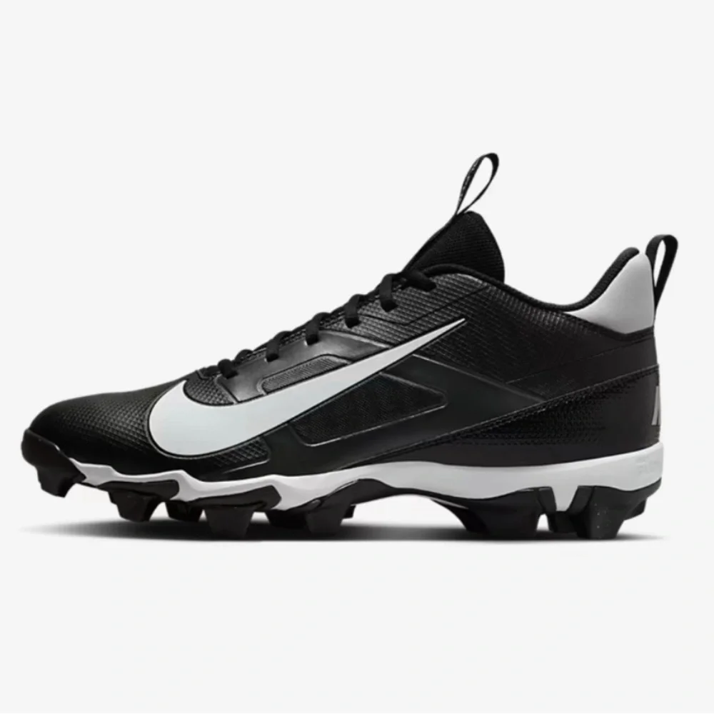 Nike Alpha Menace 4 Shark Black White Football Cleats Men's SZ 11 FQ3875-001